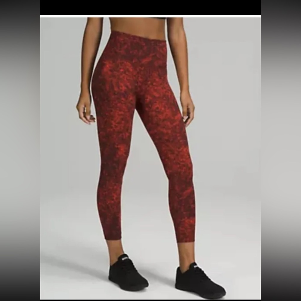Lululemon Wunder Train High-Rise Tight 25" Womens Size 14, Pre-owned.